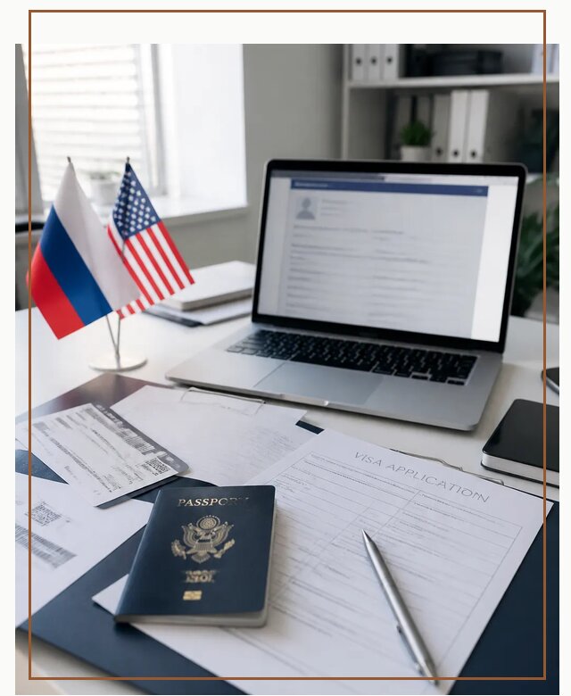 Оформление визы в США для туристов и бизнеса в Климовске