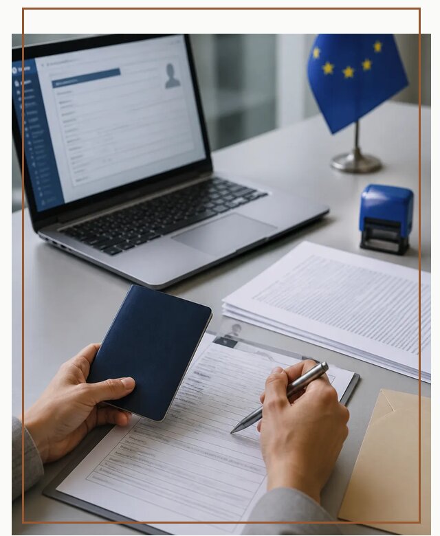 Оформление национальной визы D для переезда и работы в Климовске