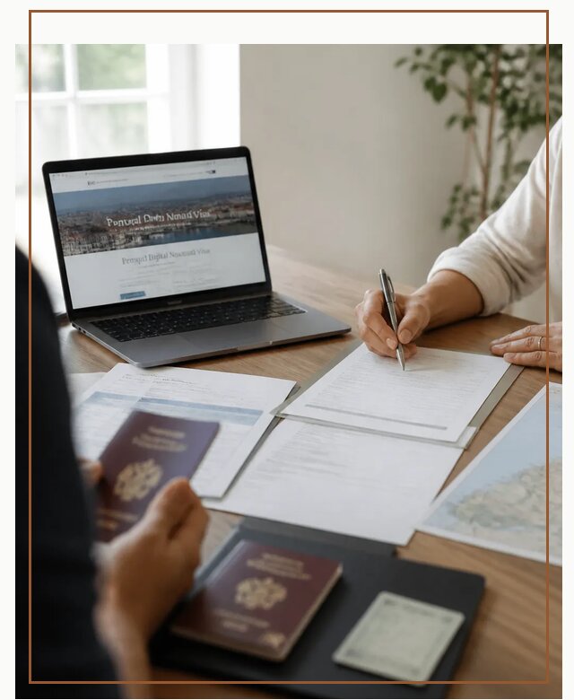 Оформление Digital Nomad и ВНЖ Португалии в Климовске